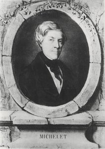 Portrait of Jules Michelet, 1843 by Tony Toullion
